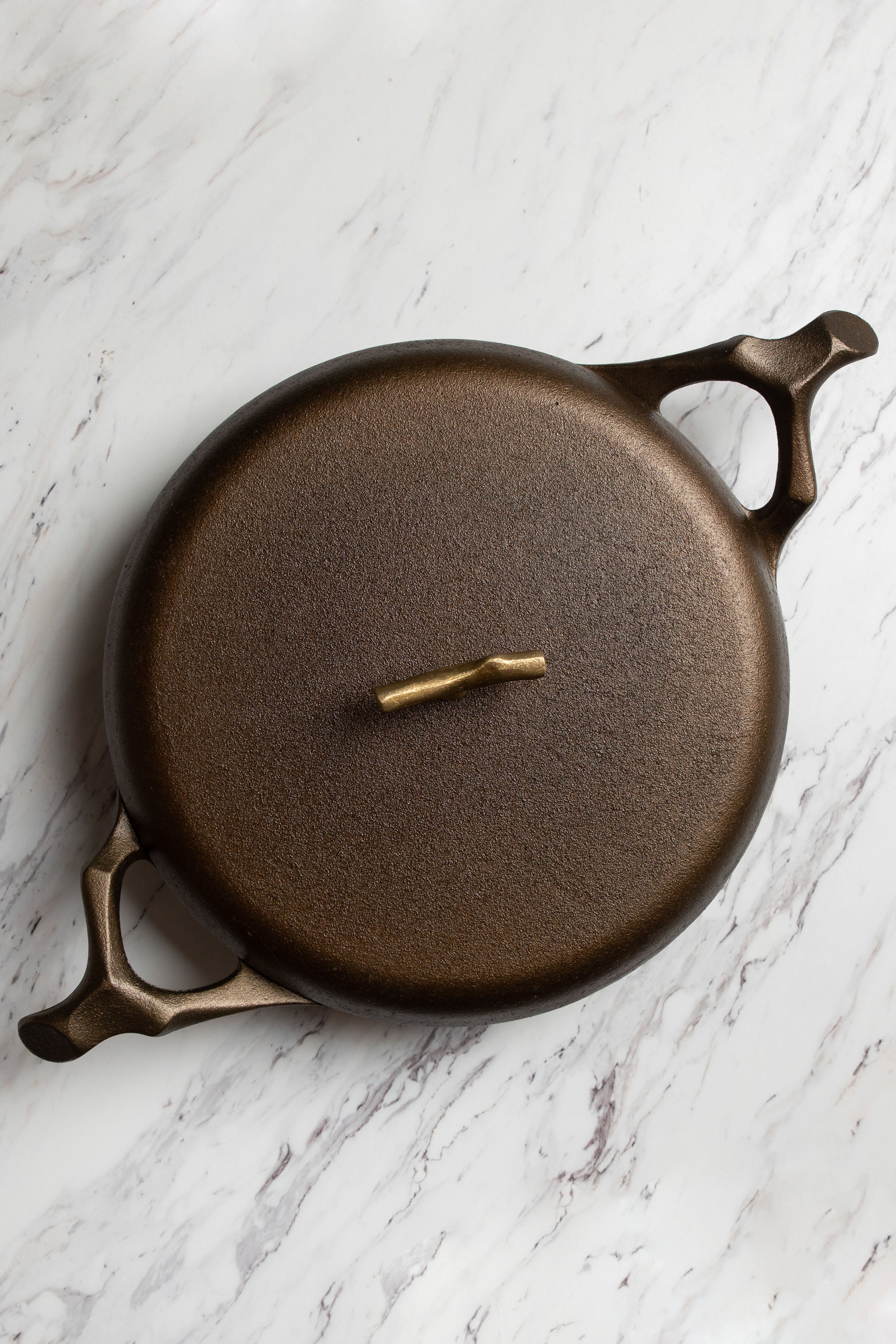 Basting Led 12 in Cast Iron Self-Basting Lid – Nest Homeware